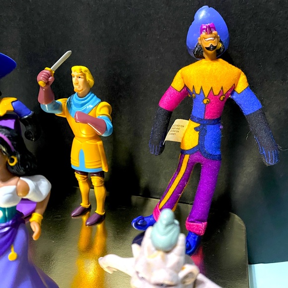 DISNEY VINTAGE 90s HUNCHBACK OF NOTRE DAME McDONALDS & BURGER KING TOY BUNDLE 6 - Picture 6 of 11